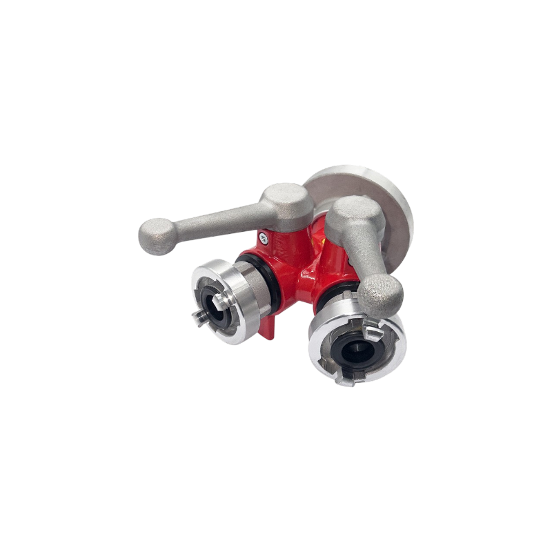 Verteiler C-DD, mit Kugelhahnabsperrung,