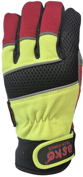 Feuerwehrhandschuh Tech Force Askö DIN EN 388:2019 + DIN EN 407:2020 CAT II