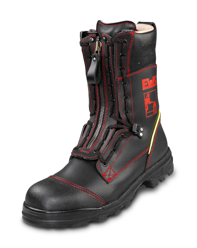 Feuerwehr Schnürstiefel EWS 9205-2 Profi Exclusiv Membran, Geprüft nach EN 15090:2012