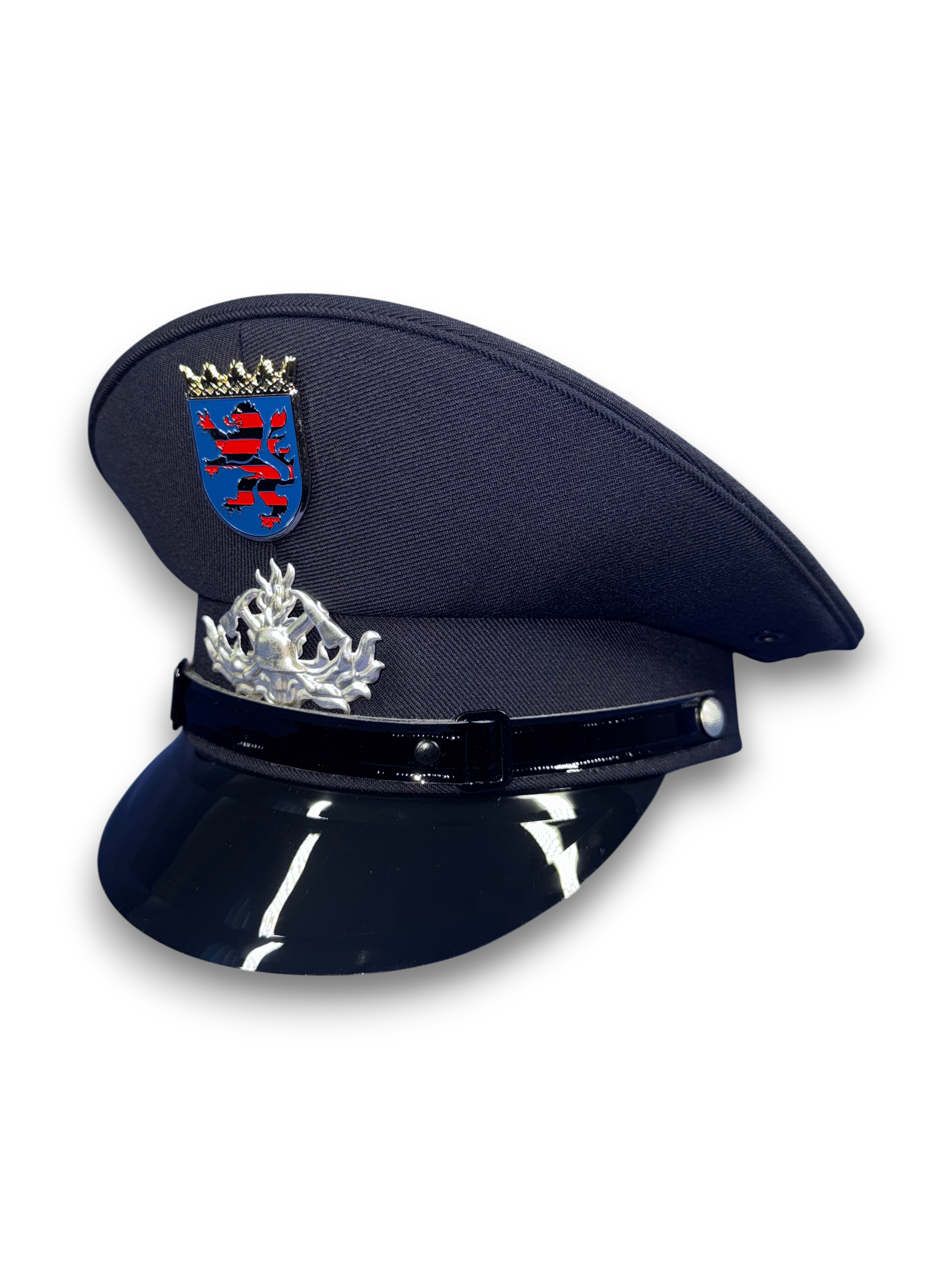 Feuerwehr-Schirmmütze Hessen, nach Landesvorschrift,