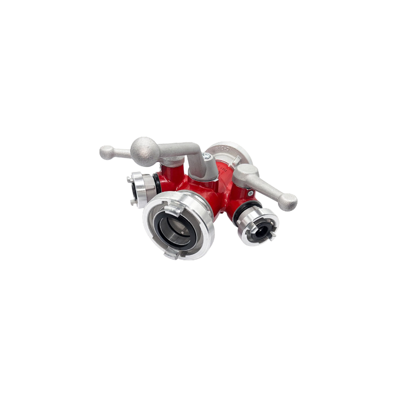 Verteiler C-DCD, mit Kugelhahnabsperrung,