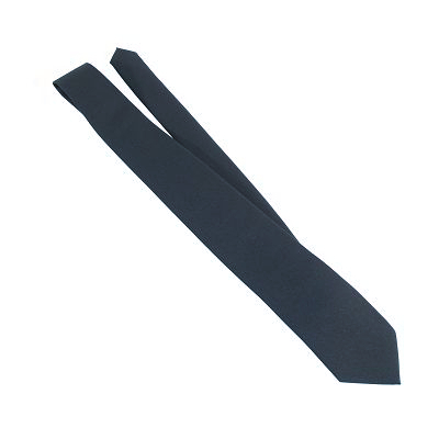 Krawatte blau, ohne Emblem, 45% Wolle,55% Polyester