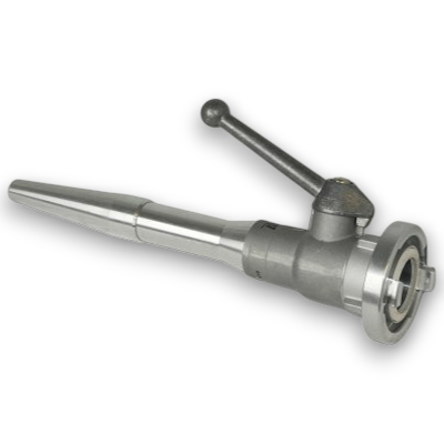 Wettkampfstrahlrohr mit Absperrung Mundstück 12,5mm