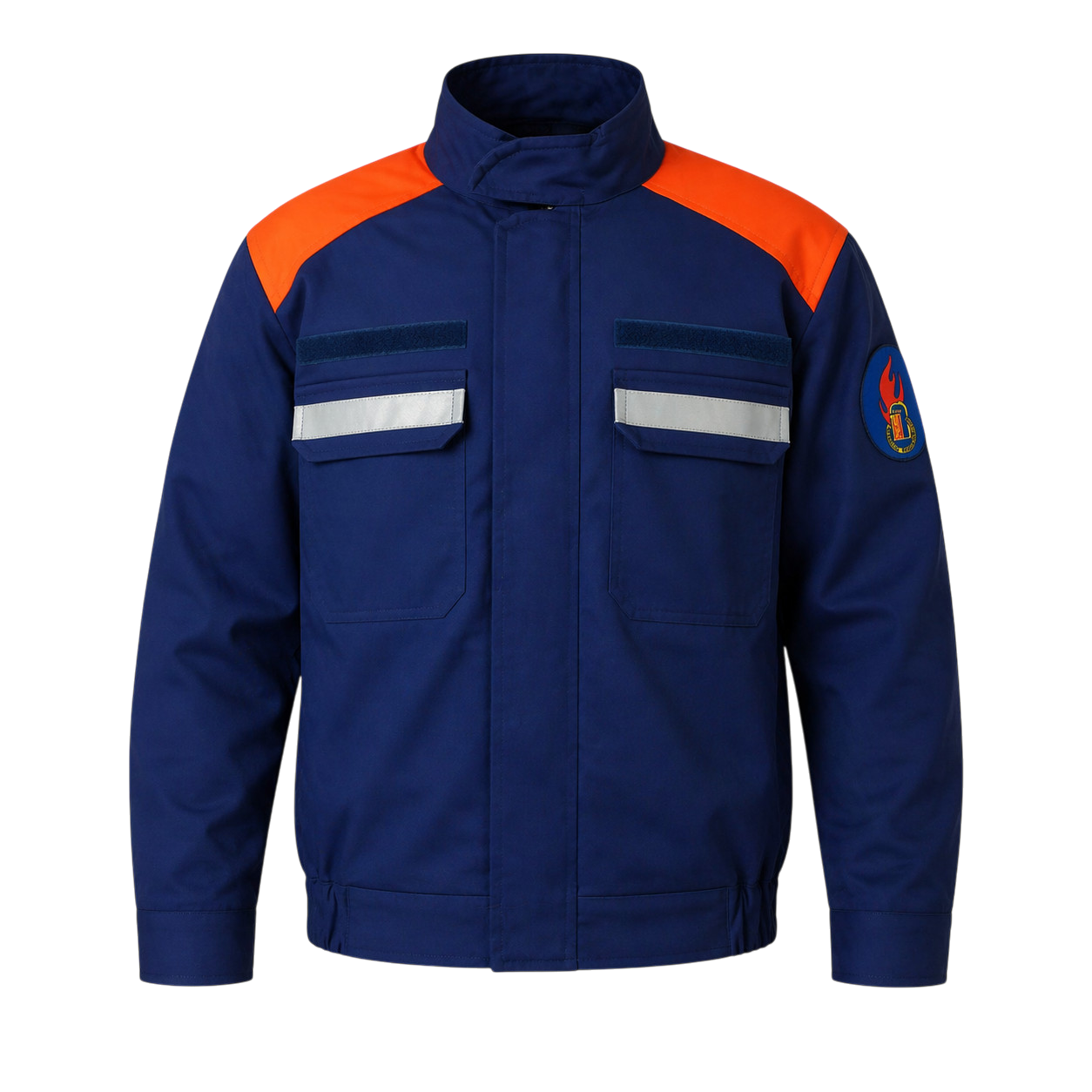 Jugendfeuerwehr Blouson, m. Abzeichen, mit segmentierten Reflexstreifen