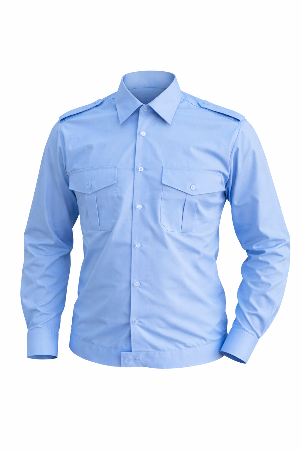 Feuerwehr Blouson Herren, langarm, blau