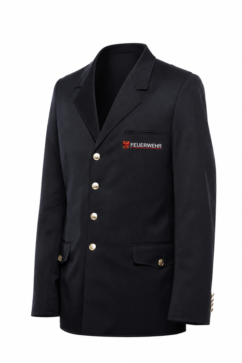 Dienstjacke Herren Feuerwehr Brandenburg Uniform Sakko
