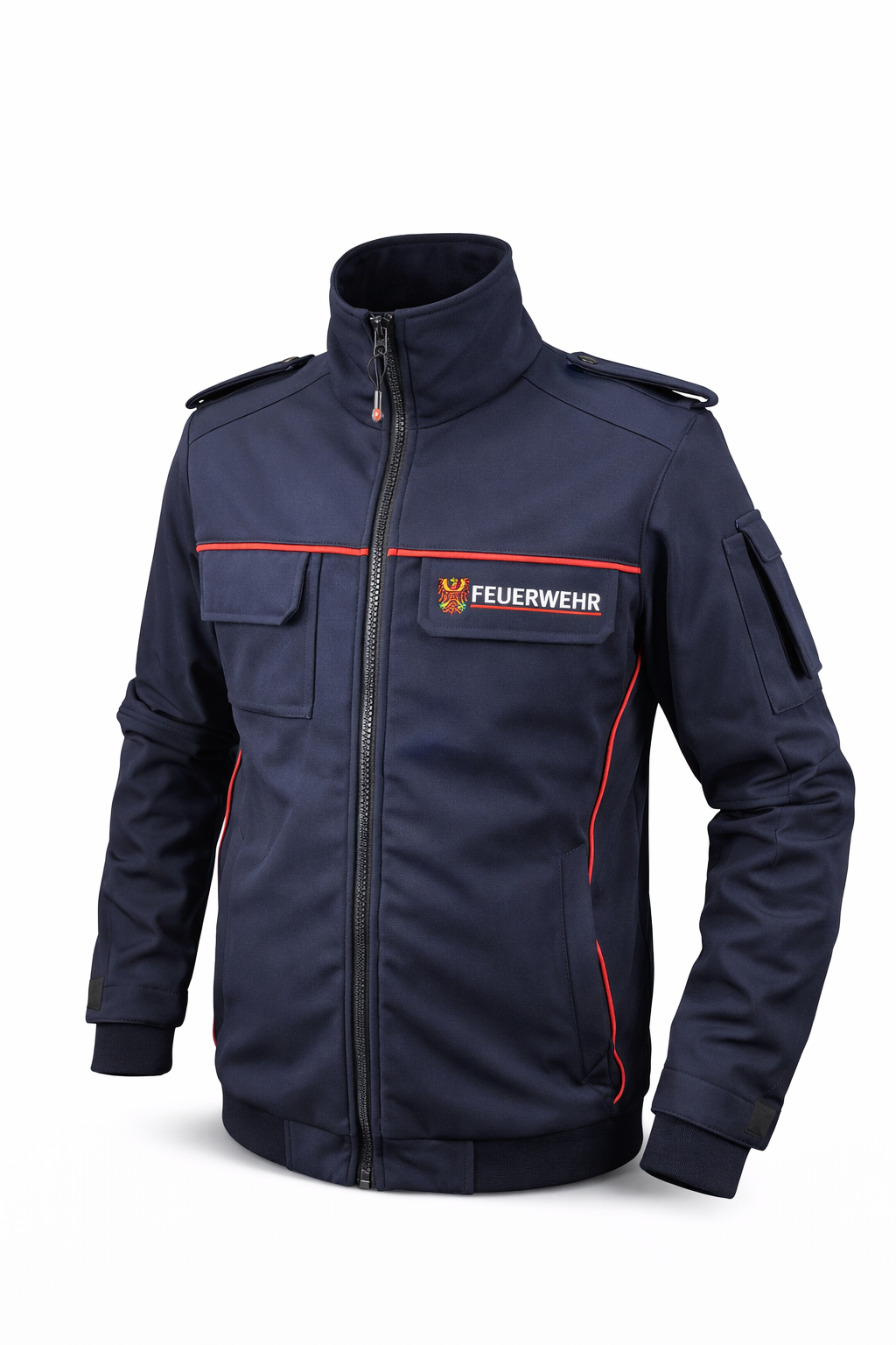 Softshelljacke Feuerwehr Brandenburg, dunkelblau