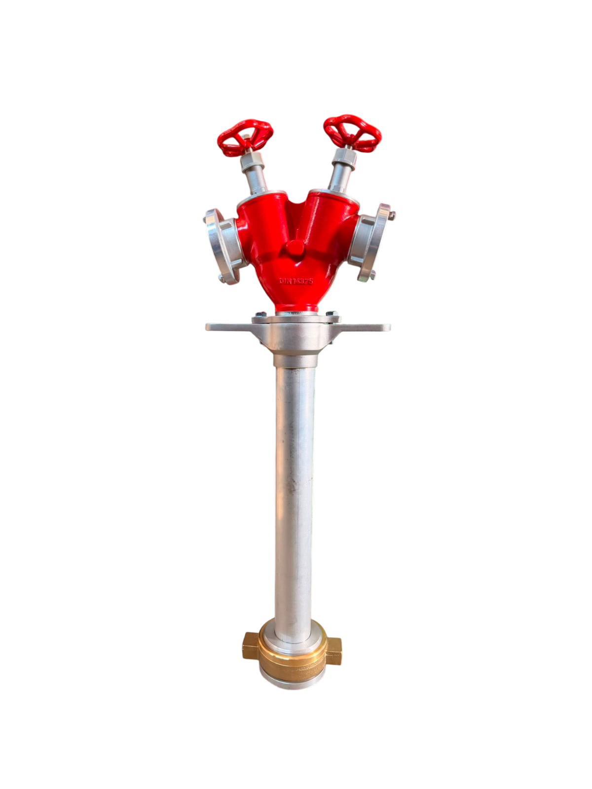 Standrohr DN 100, mit 2 x B Storz Abgängen,